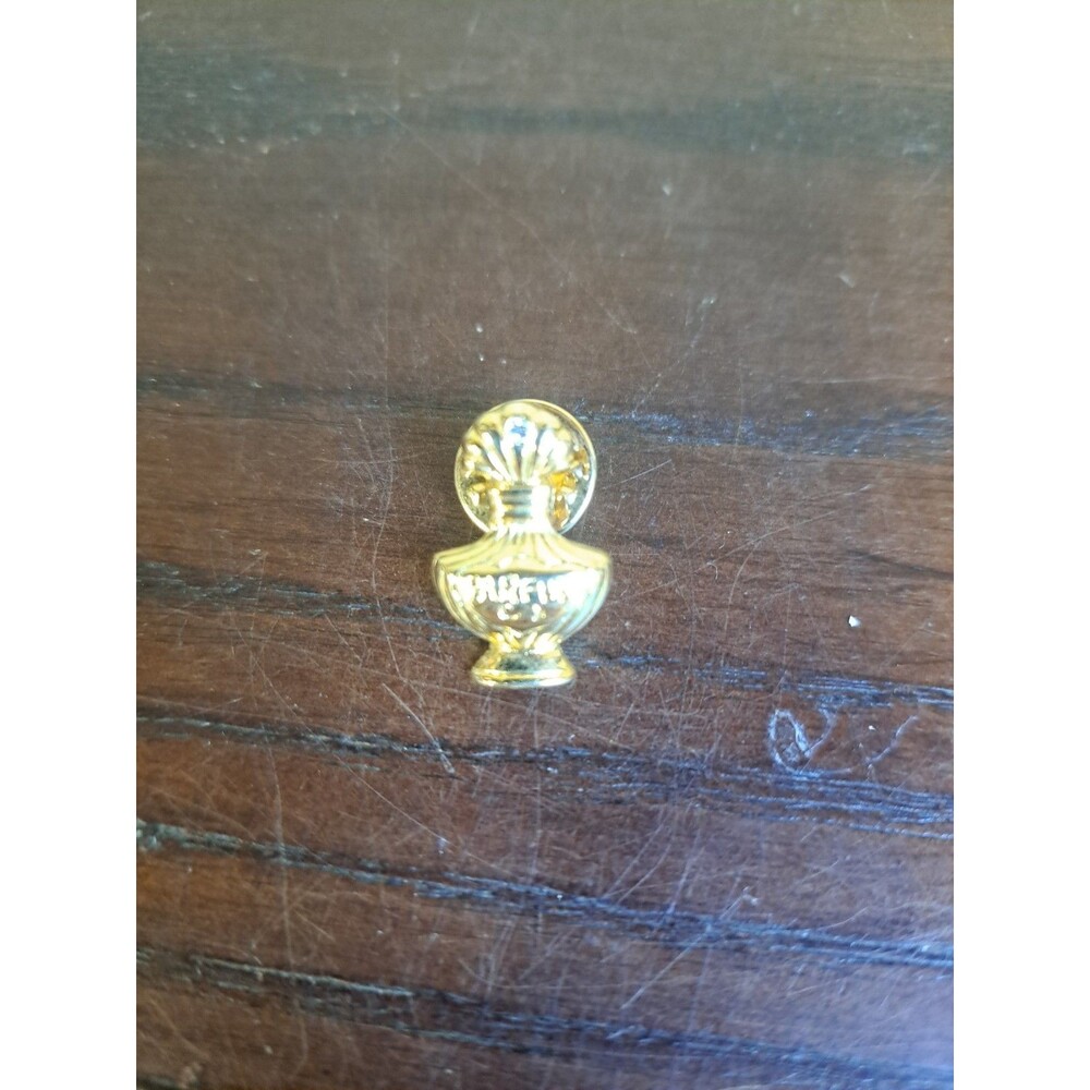 Vintage Caron Parfume Sacre Perfume Bottle Shape Pin